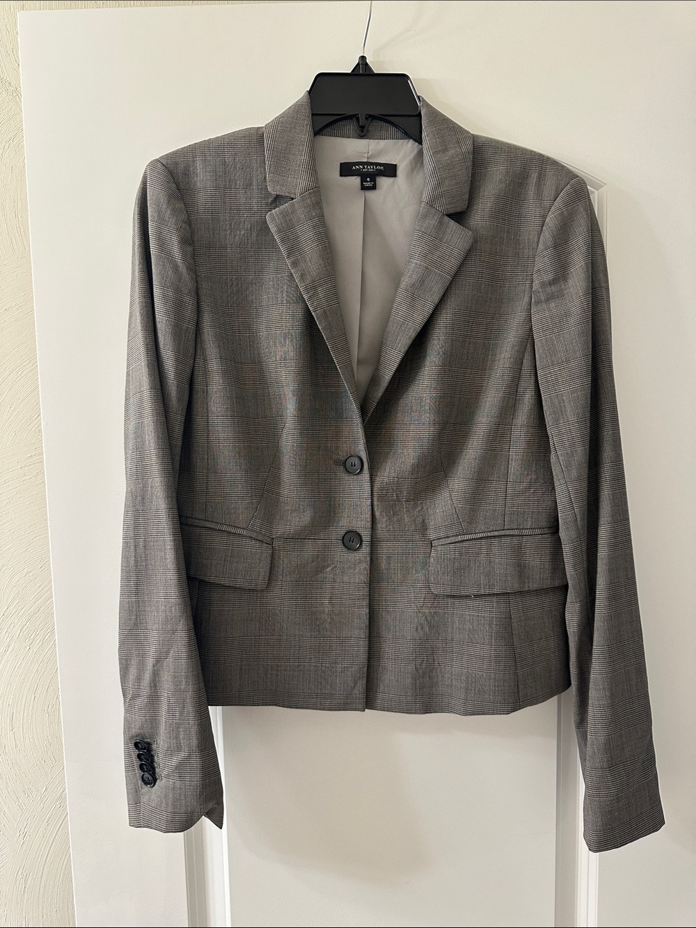 Ann Taylor Women's Classic Gray Blazer